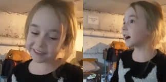 Garotinha ucraniana emociona o mundo ao cantar música de ‘Frozen’ em abrigo