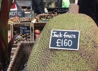 Esnobada no Brasil, jaca chega a custar R$ 1.100 no Reino Unido