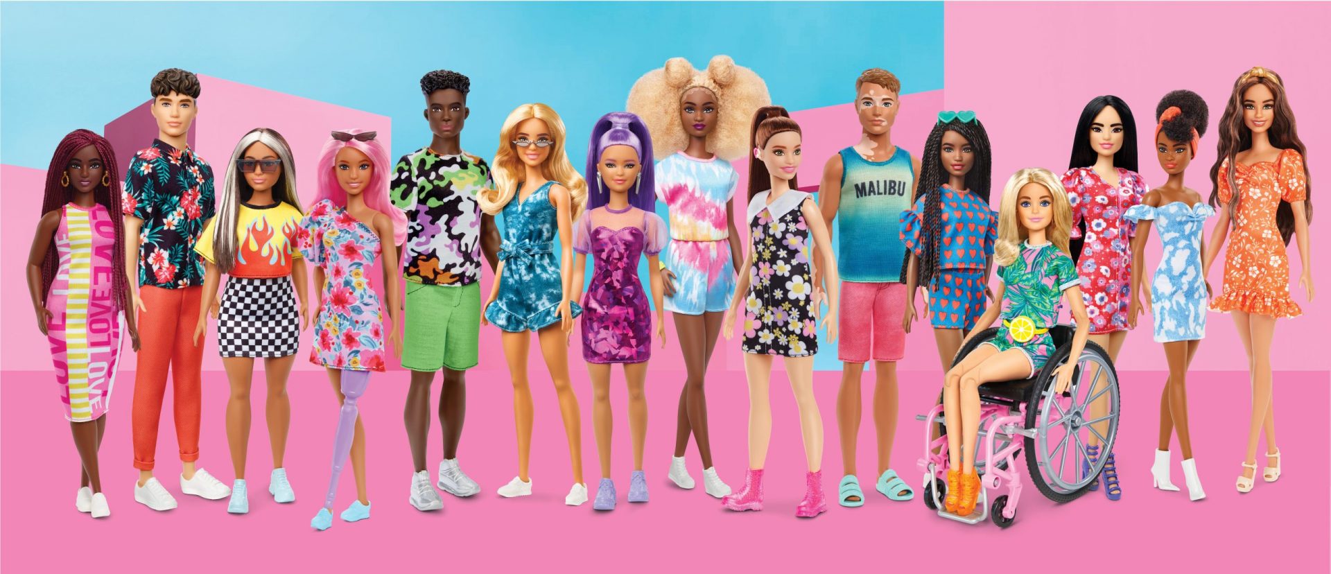 contioutra.com - Nova coleção da Mattel tem Barbie com aparelho auditivo e Ken com vitiligo
