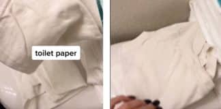 Mãe causa revolta ao revelar que usa roupas do filho como papel higiênico