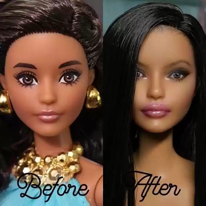 contioutra.com - Artista remove maquiagem de bonecas e as recria com rostos realistas; veja fotos!