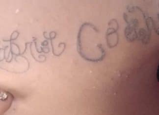 Garota de 18 anos desaparece e volta com nome do ex tatuado no rosto