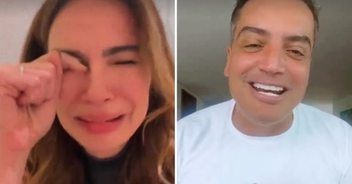 Luciana Gimenez chora em desabafo após Leo Dias divulgar que seu pai deixou R$ 2 milhões a desconhecida