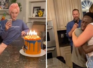 Jovem adotado comemora aniversário pela primeira vez: “É assim que a alegria se parece”