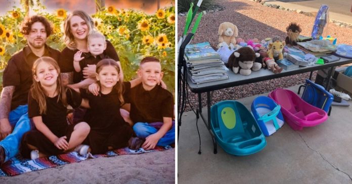 Mãe é criticada por vender brinquedos dos filhos para ter estilo de vida minimalista