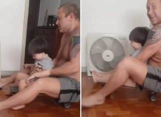 Mãe do filho de Sérgio Hondjakoff posta vídeo do ator brincando com o bebê