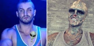 “Homem-alien” diz que não consegue emprego por causa de sua aparência: “Sou um cara normal, tenho família” “Homem-alien” diz que não consegue emprego por causa de sua aparência: “Sou um cara normal, tenho família”