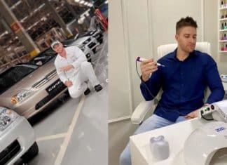 Ex-soldador de fábrica descobriu a independência trabalhando como manicure “Nail art”