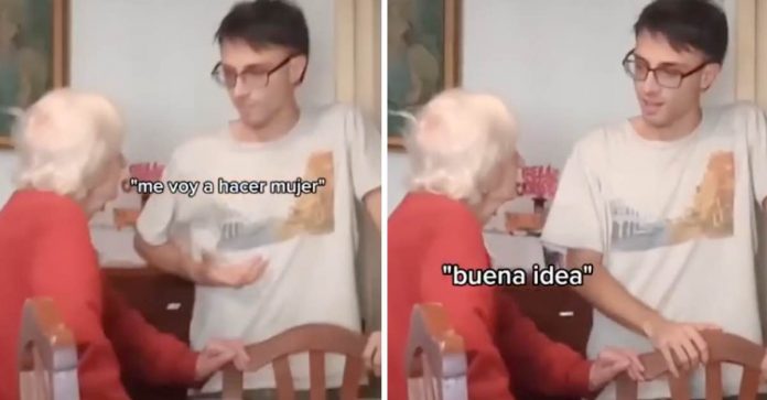 “Boa ideia”: avó de 97 anos recebe elogios após apoiar o neto que quer ser travesti