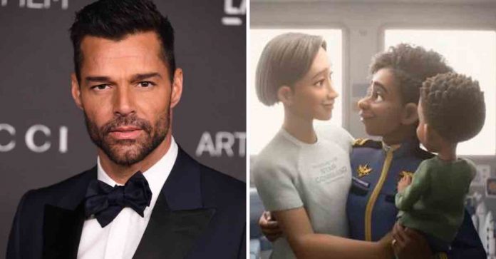 “Ser gay não é algo que ´se pega´“: Ricky Martin defendeu o beijo lésbico em Lightyear