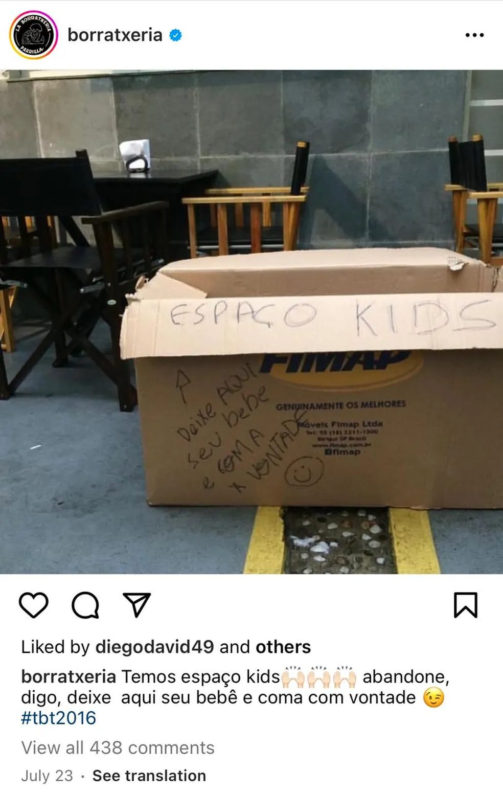 contioutra.com - Bar de SP causa revolta ao instalar placa que diz: 'Não odiamos crianças, é só a sua mesmo'