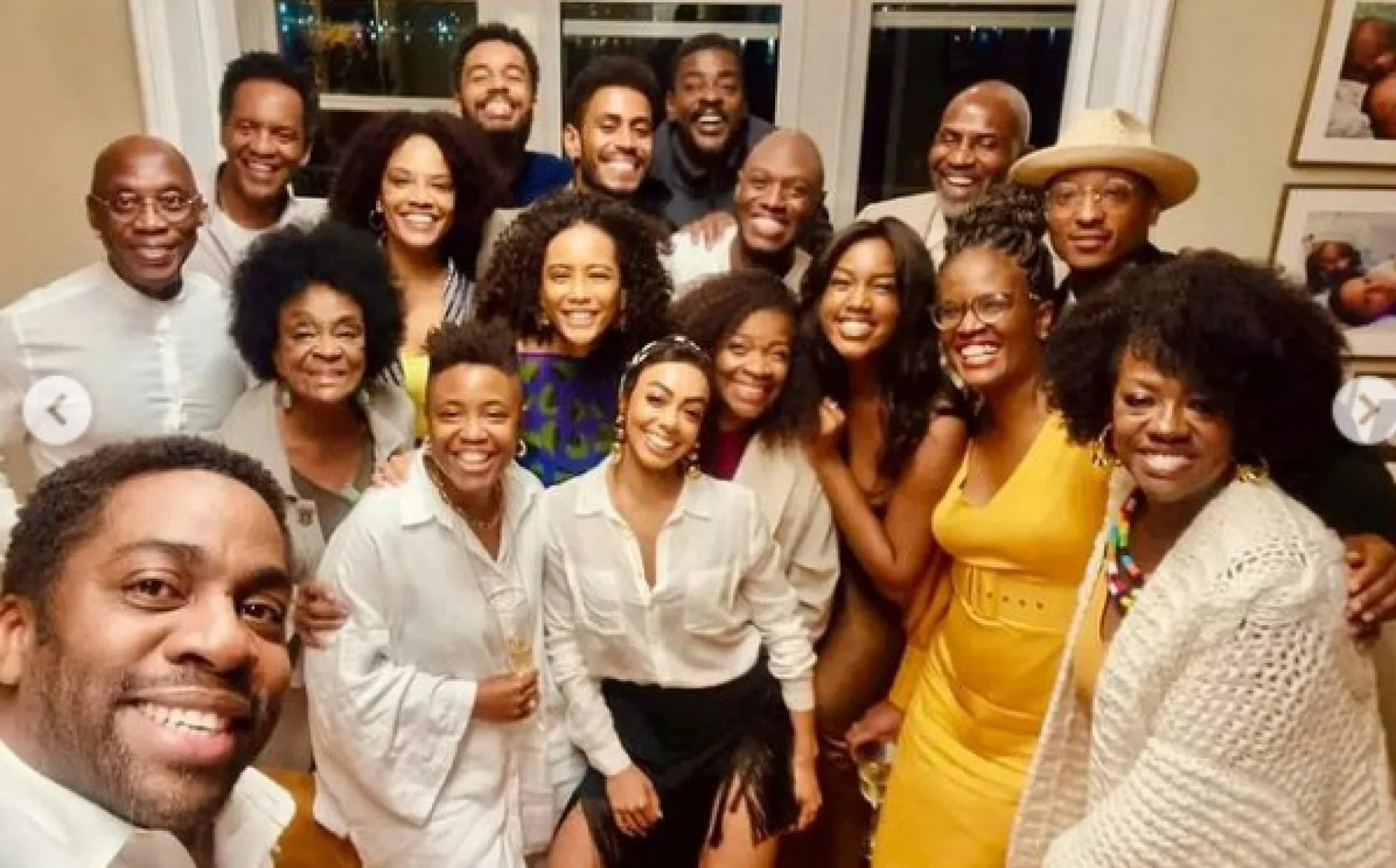 contioutra.com - Viola Davis celebra encontro com artistas pretos no Brasil: "Brilhantes!"