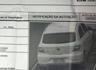 Viralizou: Carro quebrado é multado enquanto é transportado pelo guincho