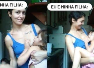Mãe viraliza nas redes ao postar vídeo amamentando filha de 5 anos