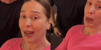 Claudia Raia exibe treino na academia e tamanho da barriga impressiona: ‘Não tá fácil’