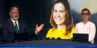 VÍDEO: Renata Vasconcellos não consegue segurar o choro após noticiar falecimento de Susana Naspolini