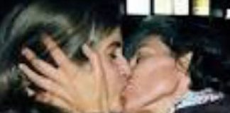 Lúcia Verissimo posta foto beijando Cássia Kis após polêmica com fala homofóbica