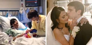 Eles se conheceram online pouco antes de ela adoecer e nunca mais se desgrudaram