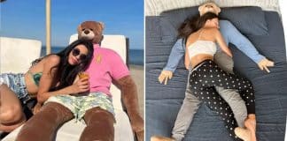 Ursinho de pelúcia com corpo de 1,70m é vendido para solteiras: “Suporte emocional” Ursinho de pelúcia com corpo de 1,70m é vendido para solteiras: “Suporte emocional”