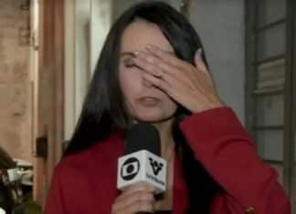 Vídeo: Repórter da Globo passa mal e desmaia ao vivo