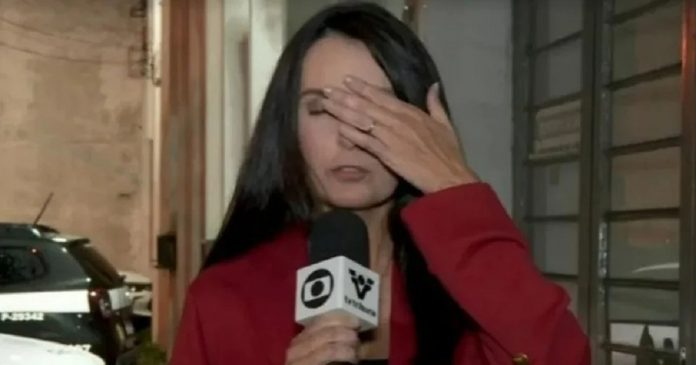 Vídeo: Repórter da Globo passa mal e desmaia ao vivo