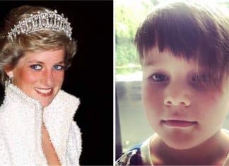 Cantor famoso acredita que seu filho caçula é a princesa Diana reencarnada.