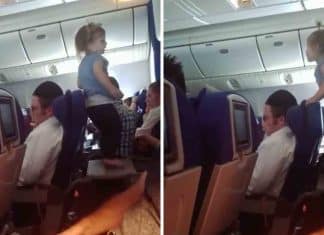 Pais são criticados após filha gritar e pular sobre a bandeja em voo de 8 horas (vídeo)