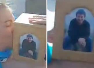 Argentino saiu para comemorar a vitória da copa carregando as cinzas do pai