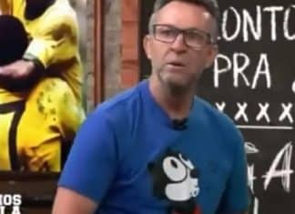 PESADO: Band coloca intervalo após surto de Neto no jogo do Brasil na Copa