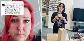 Mãe é criticada por presentear a filha no dia em que ela recebeu punição na escola: “Péssima criação”
