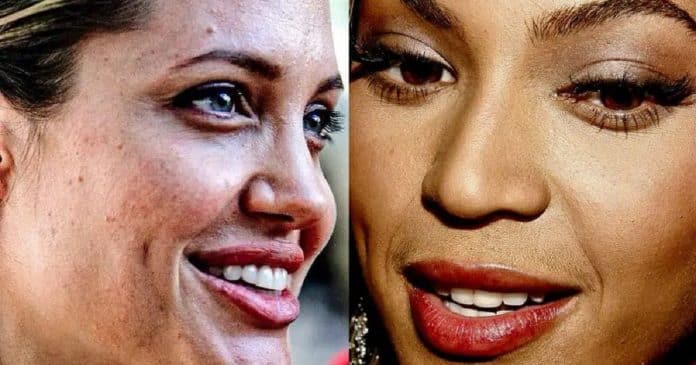 Veja como são de perto os rostos destas 13 mulheres muito famosas