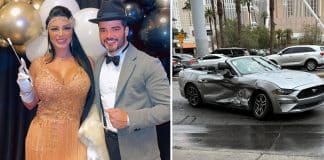 Filha de Gretchen e marido são vítimas em acidente de carro nos EUA