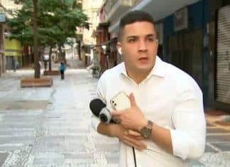 Repórter sofre tentativa de assalto e câmera flagra. Assista!