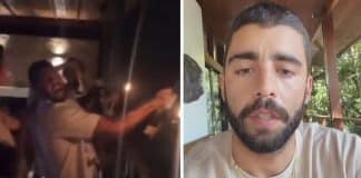 Pedro Scooby se defende após dar festa mesmo com filha recém nascida na UTI