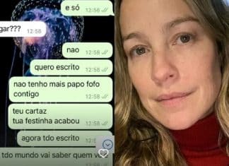 Luana Piovani expõe troca de mensagens com Scooby: ‘Miserável e ingrato’