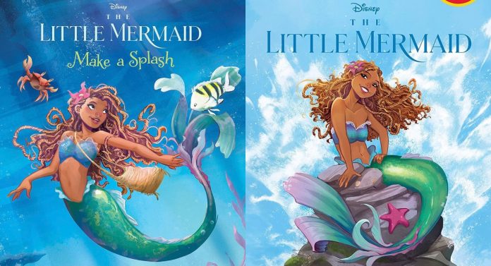 Livros infantis atualizam visual da Pequena Sereia para seguir live-action da Disney