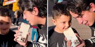 Menino revela em entrevista que o pai está traindo sua mãe: “Vi eles se beijando”