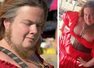 Casada, mulher barbada se relaciona com mais cinco homens em ‘politribo’: “Respeito mútuo”