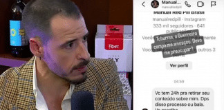 Atriz registra boletim de ocorrência após ser ameaçada por Thiago Schutz, o ‘coach do Campari’