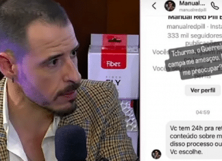 Atriz registra boletim de ocorrência após ser ameaçada por Thiago Schutz, o ‘coach do Campari’