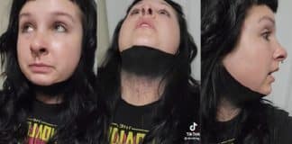 Jovem chora ao ver tatuagem no pescoço e imprensa compara arte a barba