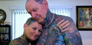 Casal idoso conquista recorde mundial de tatuagens; cada um tem mais de 97% do corpo tatuado
