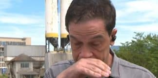 Repórter da Globo chora ao relatar ganância em tragédia no litoral: ‘R$ 93 um litro d’água’