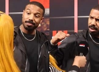 Michael B. Jordan reencontra repórter que fez bullying com ele na escola: “Eu era o garoto cafona, lembra?”