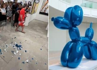 Mulher visita exposição e quebra acidentalmente obra de arte avaliada em R$ 217 mil