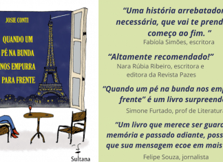 Quando um pé na bunda nos empurra para frente- livro de Josie Conti