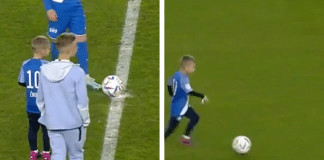Goleiro causa vaias em campo ao impedir gols de criança durante intervalo de jogo. [Vídeo]
