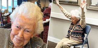 Mulher de 102 anos dá aulas de ginástica em asilo e diz que só vai parar quando “ficar velha”