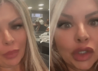 Mulher bate o carro depois de se distrair dando cantadas em turistas: “Aproveitando a vida”