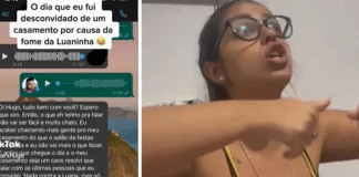 “Mão de vaca”: Casal é desconvidado de casamento por namorada comer demais